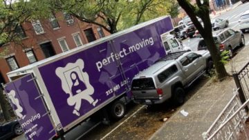 How to move efficiently in neighborhoods with tight streets