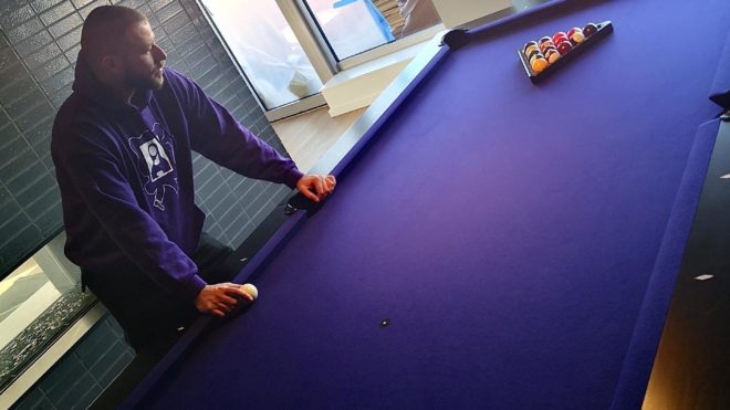 A history of pool & of moving pool tables