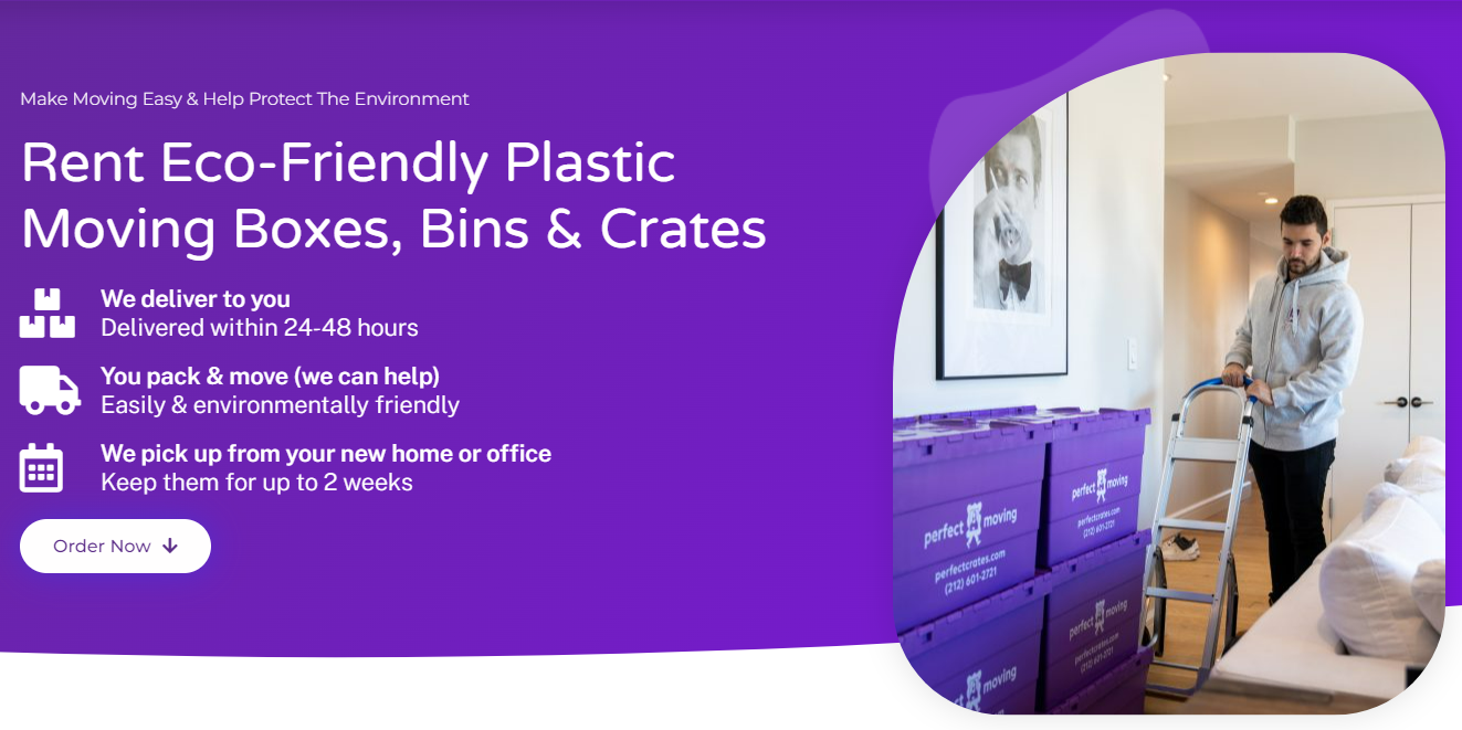 Rent Plastic Moving Bins