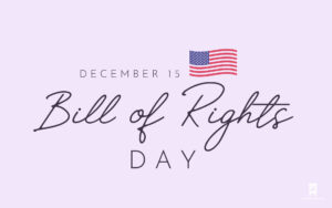 Moving on Bill of Rights Day