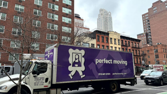History of moving trucks in NYC