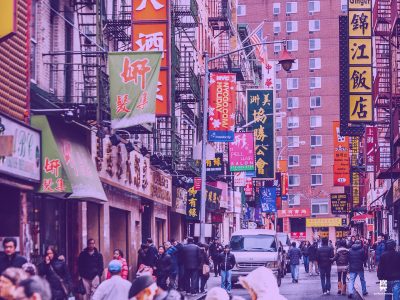 Moving in Manhattan Chinatown