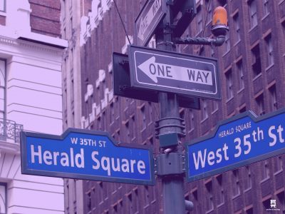 Moving in Manhattan Herald Square